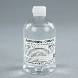 Розчинник і очищувач BONAROS PU призначений для розчинення поліуретанових клеїв, 0.5л