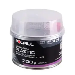 Шпаклівка Polfill Plastic для ремонту торпед, дверних карт, стель авто, 200грам