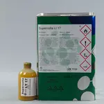 Клей Supercolla LT-17 0.5л, поліхлопорний для тканини, карпета, кашзама, без запаху, Італія