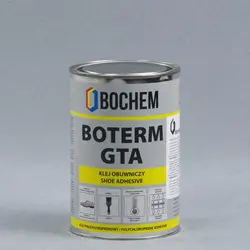 Каучуковий клей BOTERM GTA 0.8 кг 1л, (наиритовый) для шкірозамінника, тканини, карпета Польща