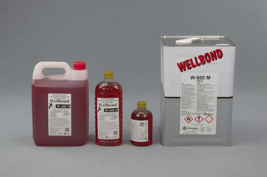 Клей Wellbond W-600 M (для пульверизатора), 5.0л