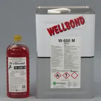Клей Wellbond W-600 M (під пульверизатор) на основі синтетичного каучуку, для тканин, карпета, поролону та інших покриттів, 1.0л