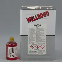 Клей Wellbond W-350, 0.5л (під пульверизатор) на основі синтетичного каучуку, для тканин, карпета, ковроліну, поролону та інших покриттів