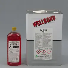 Клей Wellbond W-350, 1.0л (під пульверизатор) на основі синтетичного каучуку, для тканин, карпета, поролону та інших покриттів