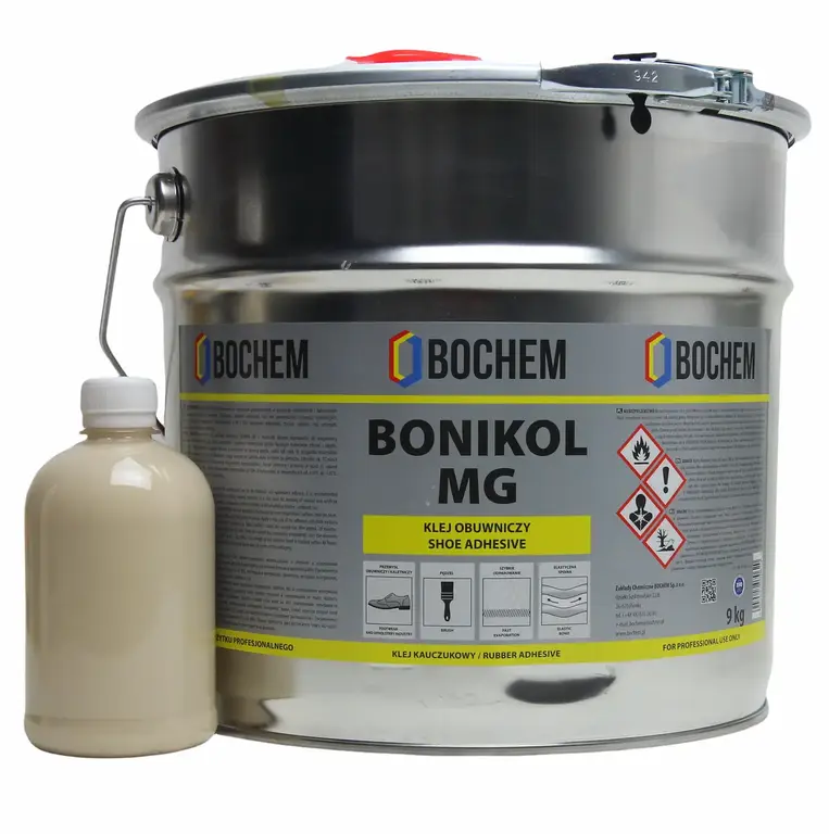 Клей BONIKOL MG, 0.5л – ефективне з'єднання матеріалів на основі каучуку