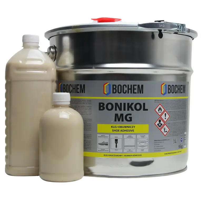 Клей BONIKOL MG, 0.5л – ефективне з'єднання матеріалів на основі каучуку