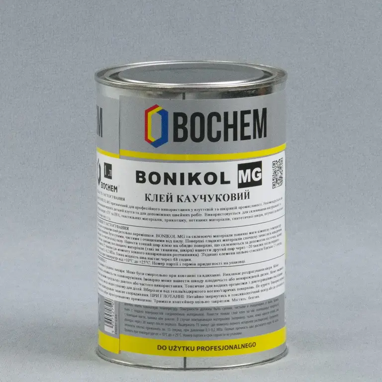 Клей BONIKOL MG – ефективне з'єднання матеріалів на основі каучуку