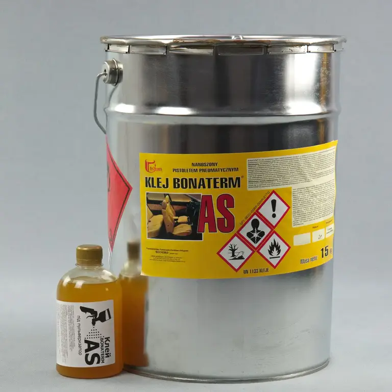 Klej BONATERM® AS 0,5л, (під пульверизатор) - Контактний Поліхлоропреновий Клей