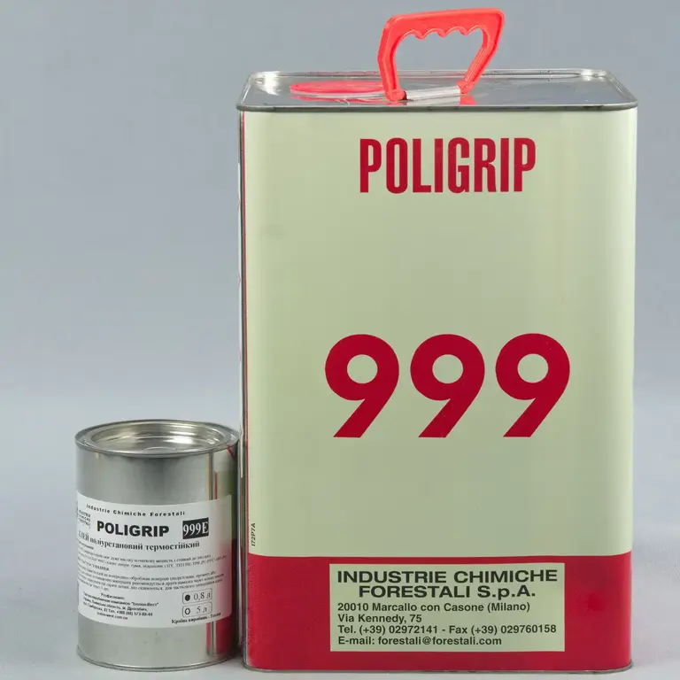 Поліуретановий клей POLIGRIP 999 E, 0.8л