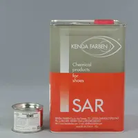Клей для шкірозамінника SAR 340, поліуретановий, колір напів-прозорий, об'єм 0,4л