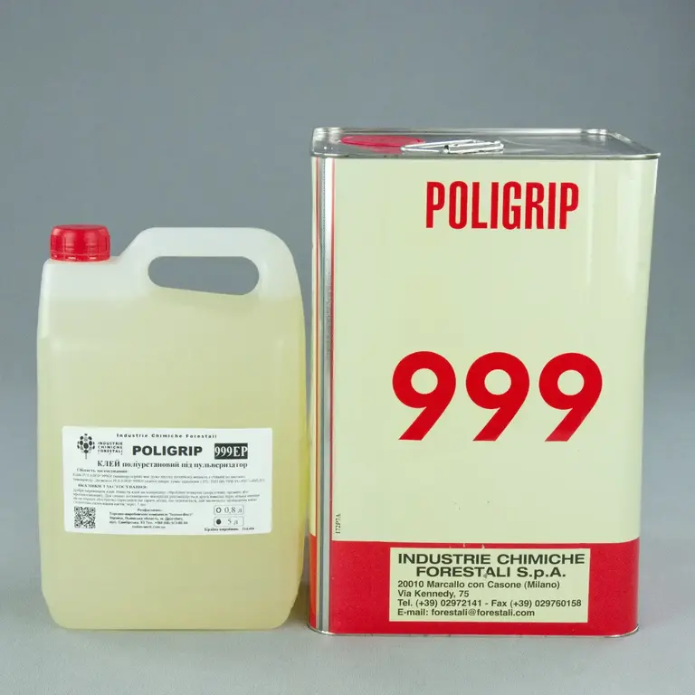 Поліуретановий клей POLIGRIP 999 EP (під пістолет), 5.0л