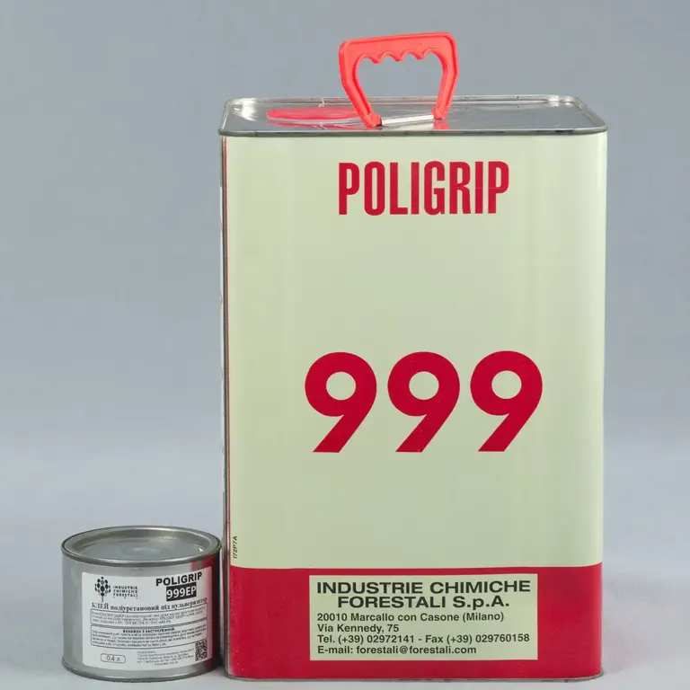 Поліуретановий клей POLIGRIP 999 EP (під пістолет), 0.4л