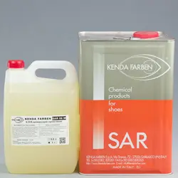 Клей для шкірозамінника термоактивований SAR 06 W, 5.0л, колір прозоро-білий