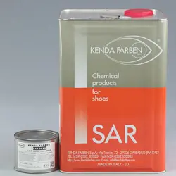 Полиуритановый клей для шкірозамінника і шкіри SAR 06 WN, 0.4л, колір чорний