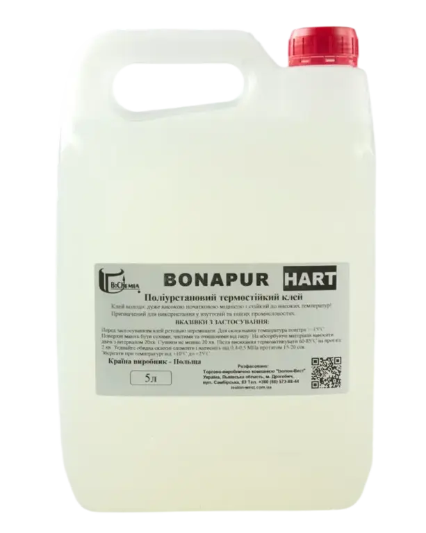 Поліуретановий клей BONAPUR® HART, 5.0 л