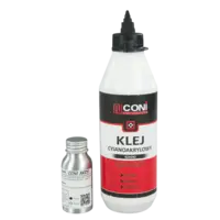 Клей CONI ціаноакриловий рідкий 50мл, для склеювання (метал, скло, резина), матеріалів з гладкими поверхнями, Польща