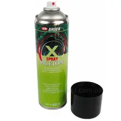 Знежирювач аерозольний Spray X для металевих, скляних та керамічних поверхонь, 500мл Польща