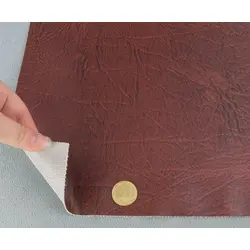 Шкірвініл Н-28 меблевий гладкий, коричневий, ширина 1.40 м