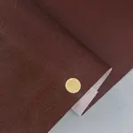 Шкірзам H-10, насичений коричневий, ширина 1.40 м – елегантний та практичний матеріал для меблів Мініатюра 3