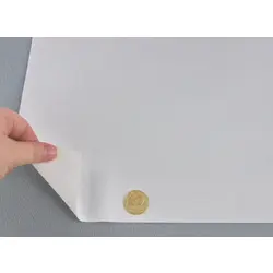 Шкірвініл Н-01 меблевий, гладкий, білий, ширина 1.40 м