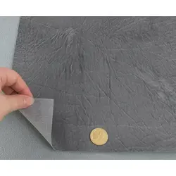 Шкірвініл Н-50 меблевий гладкий, сірий, ширина 1.35 м