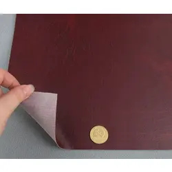 Шкірвініл Н-95 меблевий гладкий, бордовий, ширина 1.40 м