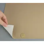 Шкірзамінник кремовий Maldive 087, ширина 1.40 м, Туреччина Мініатюра 2