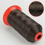 Швейна нитка POLYART №20, темно-коричнева (3525), 1500 м Мініатюра 2