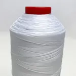 Швейна нитка POLYART №20, біла (3201), 1500 м Мініатюра 2