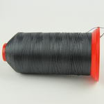 Швейна нитка POLYART №20, темно-сіра (9158), 1500 м Мініатюра 2