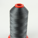 Швейна нитка POLYART №20, темно-сіра (9158), 1500 м Мініатюра 3