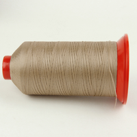 Нитка POLYART (ПОЛІАРТ) N20 колір 1172 бежевий, для пошиття чохлів на автомобільні сидіння і кермо, 1500м