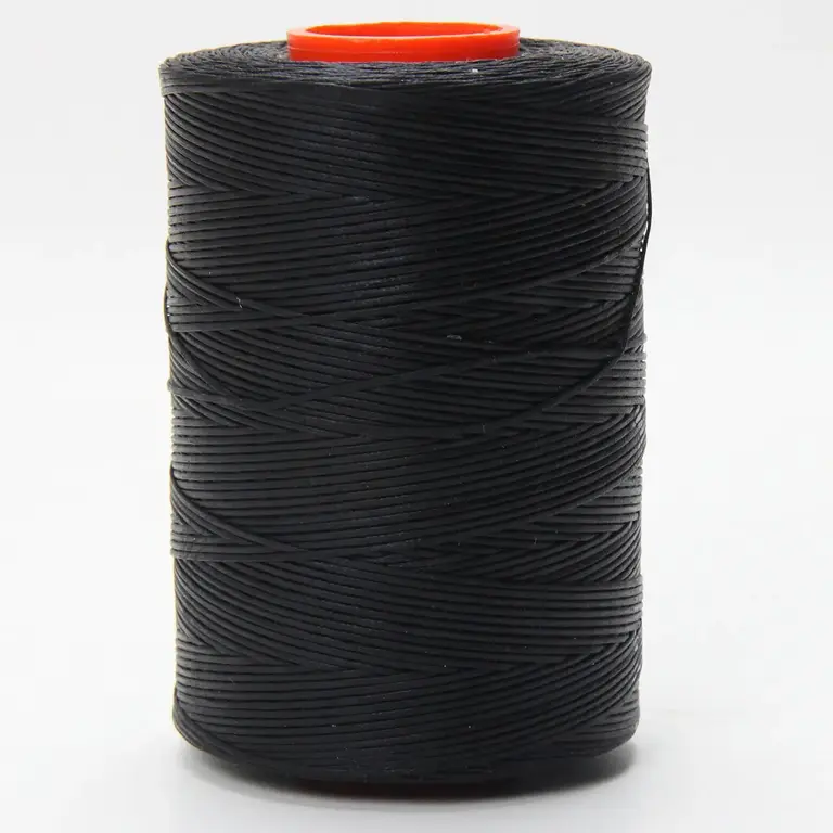 Вощена нитка для перетяжки керма 901 LIMAXS чорна 500м × 1 мм