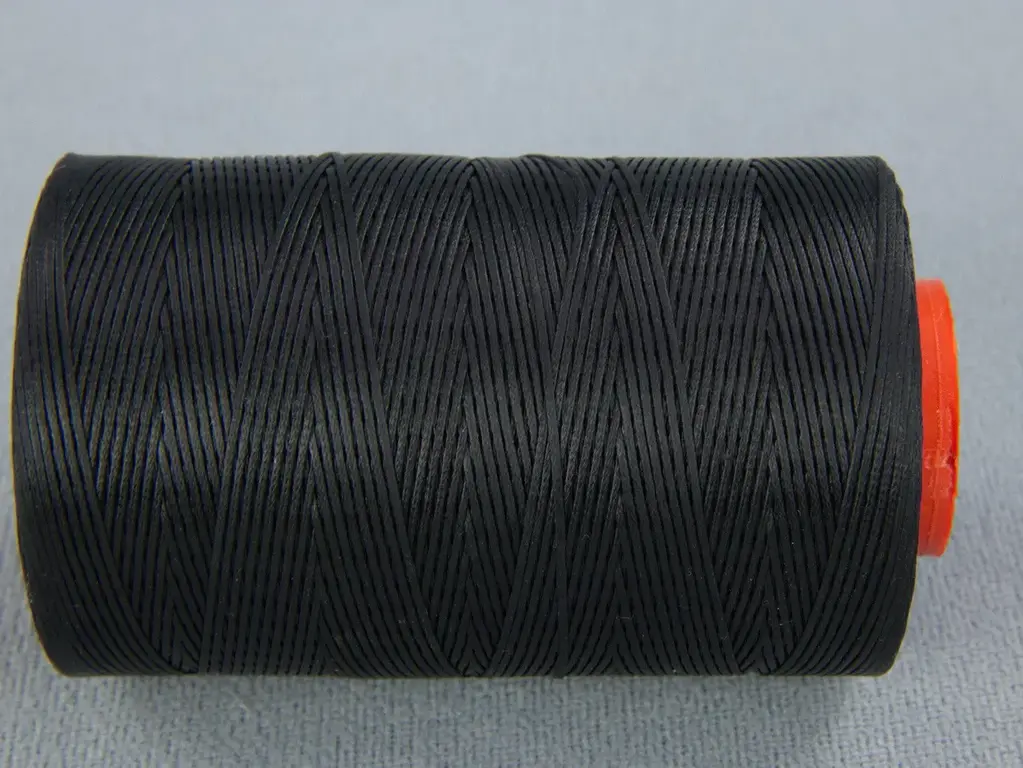 Вощена нитка для перетяжки керма 901 LIMAXS чорна 500м × 0.8 мм