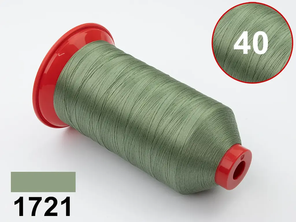 Нитка N40 1721 оливкова, довжина 3000 метрів OZEN IPLIK P-Plus