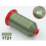 Нитка N40 1721 оливкова, довжина 3000 метрів OZEN IPLIK P-Plus Мініатюра 1