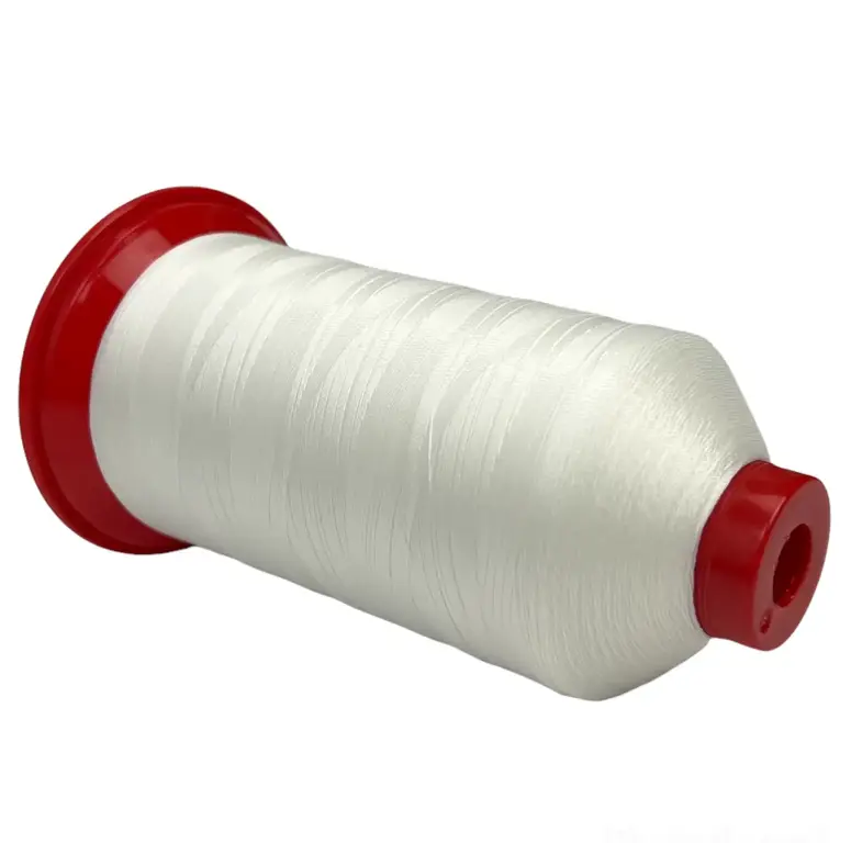 Нитка швейна POLYART N40 слонова кістка (201) для автомобільних чохлів і керма, 3000 м