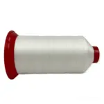 Нитка швейна POLYART N40 слонова кістка (201) для автомобільних чохлів і керма, 3000 м Мініатюра 3