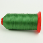 Нитка POLYART (ПОЛІАРТ) N40 колір 3709 світло-зелена для пошиття чохлів на автомобільні сидіння і кермо, 3000м Мініатюра 3