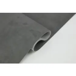 Автовелюр Антара темно-сірий, на поролоні і сітці, товщина 4мм, ширина 145см, Туреччина