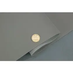 Автотканина стельова D49, колір сірий теплий, на поролоні і сітці, товщина 4мм, ширина 170см, Туреччина