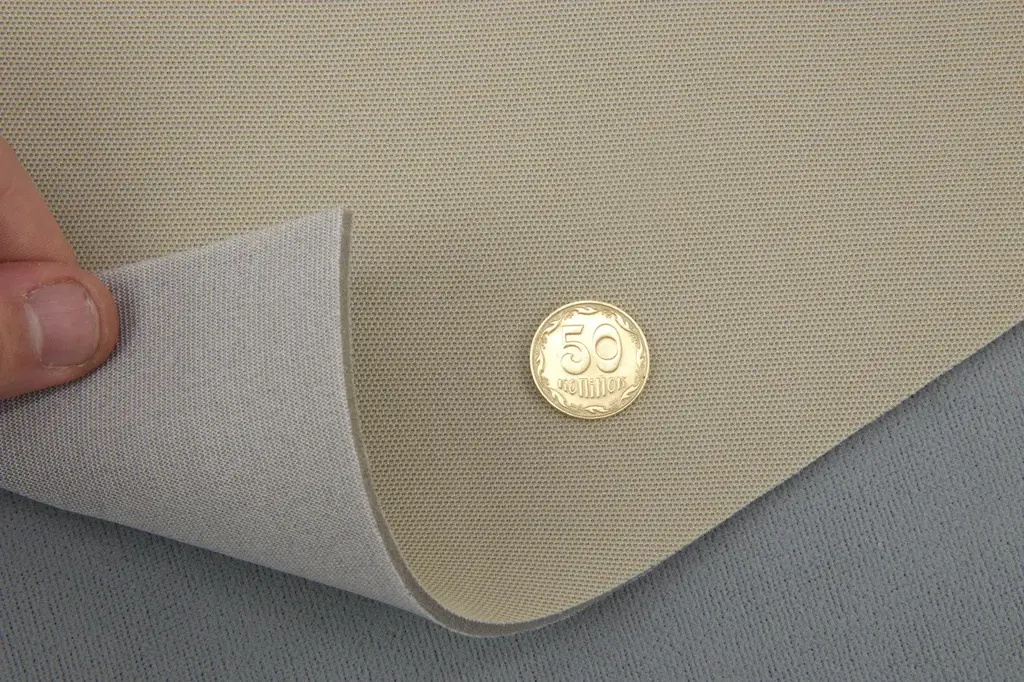 Cтельова автотканина Lacost D55 світло-бежева - 1,7 м ширина
