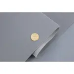 Cтельова автотканина Lacost D44-15048 сіра з синім відтінком - 1,7 м ширина Мініатюра 2