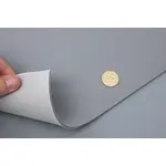 Cтельова автотканина Lacost D44-15048 сіра з синім відтінком - 1,7 м ширина Мініатюра 3