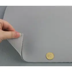 Автотканина для стелі ULTRA 65, (колір сірий) на поролоні і сітці, товщина 4мм ширина 170см, Туреччина