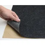 Самоклеючий Карпет 500 графіт для Авто та Інших Застосувань, лист 60х100см Мініатюра 1