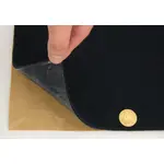 Карпет велюровий Lux антрацит для авто самоклейка, лист 73х100см Мініатюра 3