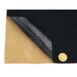 Карпет-самоклейка Lux велюровий антрацит, для авто, товщина 2.5мм, щільність 240г/м2, лист 48х100см