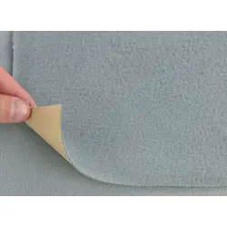 Карпет велюровий Lite для авто сірий, самоклейка, товщина 1мм, щільність 200г/м2, лист 80х100см