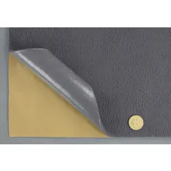 Карпет-самоклейка Lux велюровий темно-сірий, для авто, товщина 2.5мм, щільність 240г/м2, лист 150х100см